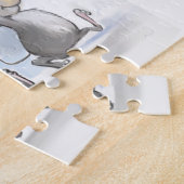 Mic & Mac En Train D'Apporter Le Puzzle Du Fromage (Côté)