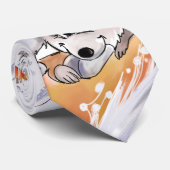 Mic, Mac et Moe's Winter Holiday Cravate (Roulé)