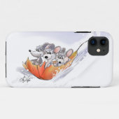 Mic, Mac & Moe's Winter Holiday Coque (Dos (Horizontal))