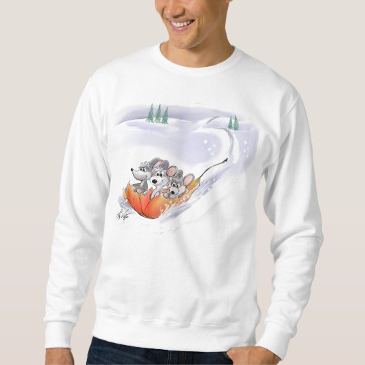 Mic, Mac & Moe's Winter Holiday Sweatshirt (Devant)