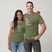 Micah 6:8 Hebreeuws T-shirt (Unisex)