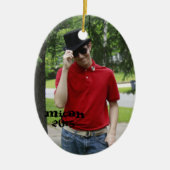 Micah en Isaiah 2015 Keramisch Ornament (Voorkant)