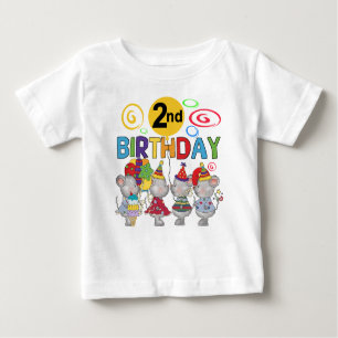 Mice 2e anniversaire T-shirts et cadeaux