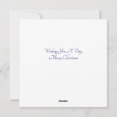 Mice Flat Christmas Kaart (Achterkant)