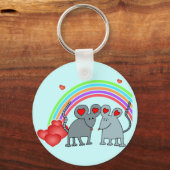 Mice in Love Valentijns Sleutelhanger (Voorkant)