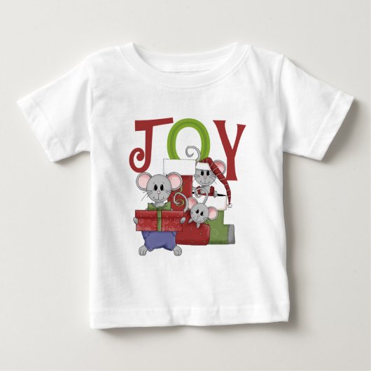 Mice JOY kerstT-shirts en cadeautjes (Voorkant)