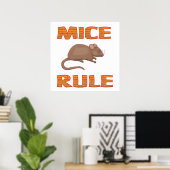 MICE RULE Poster (Thuiskantoor)