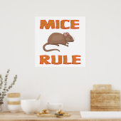MICE RULE Poster (Keuken)