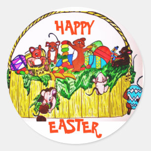 MICE STEAL EASTER SNOEP stickers