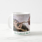 Michaël Angelo la création de la tasse d'Adam (Devant gauche)