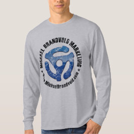 Michael Brandvold Marketing Distress Logo T-shirt