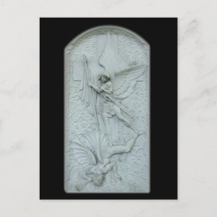 Michael en Lucifer ~ briefkaart