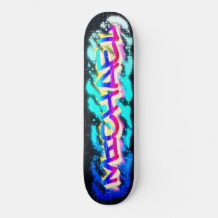 MICHAEL Gepersonaliseerd Graffiti Skateboard
