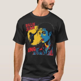 Michael Jackson Billie Jean Koning van de Pop Vint T-shirt