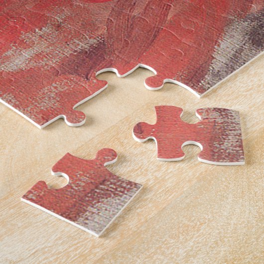 Michael met Pet en Pom Monet Fine Art Legpuzzel (Zijkant)