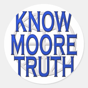 Michael Moore weet het! SiCKO-supporter Ronde Sticker