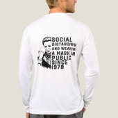 Michael Myers Social Distancing Tri-Blend Shirt (Achterkant)