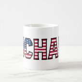 Michael Name Prénom USA styled Tasse Café (Centre)