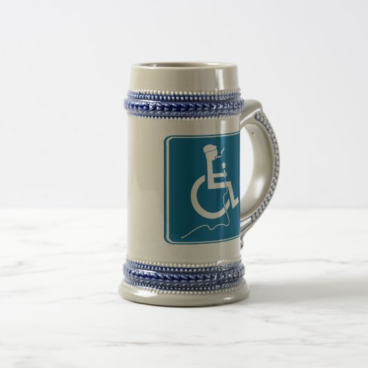 Michael O'Connell Logo Beer Stein 1 Bierpul (Voorkant rechts)