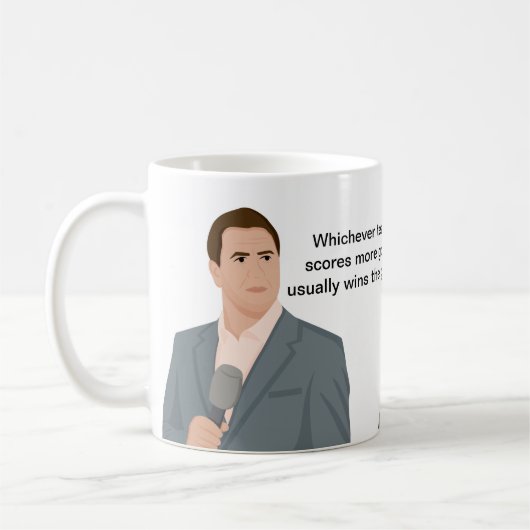 Michael Owen Mug - Qui que ce soit qui gagne le je (Gauche)