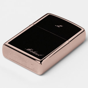 Michael Premium Black Lighter–Elegante Cadeaubewer