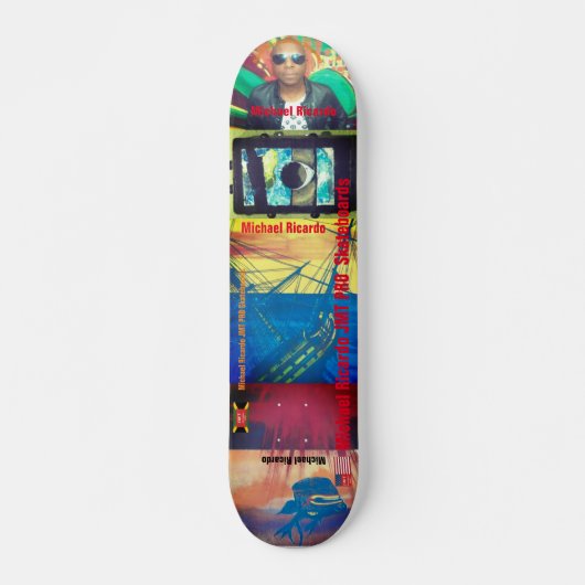 MICHAEL RICARDO 7 3/4" Planche de Skateboard (Devant)