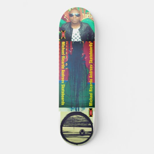 MICHAEL RICARDO 8 1/4" Planche de Skateboard (Recto)
