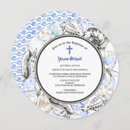 Michael Round Baptism-uitnodiging Kaart