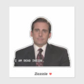 Michael Scott - Ik ben dood binnen Sticker (Vel)