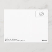 Michael the Archangel Briefkaart (Achterkant)