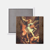 Michael the Archangel Magneet (Voorkant / Achterkant)