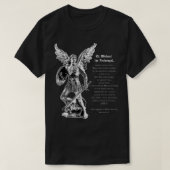 Michael The Archangel T-shirt Christelijk (Design voorkant)