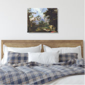 Michael Willmann - De droom van Jacob Canvas Afdruk (Insitu (Slaapkamer))