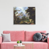Michael Willmann - De droom van Jacob Canvas Afdruk (Insitu (Woonkamer))