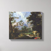 Michael Willmann - De droom van Jacob Canvas Afdruk (Voorkant)