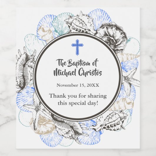 Michael Wine Étiquette (Étiquettes simples)