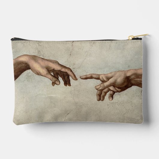 Michaelangelo overhandigt de schepping Adam God Etui (Achterkant)