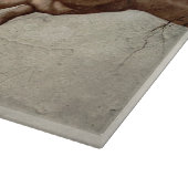 Michaelangelo overhandigt de schepping Adam God Snijplank (Hoek)