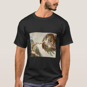 Michaelangelo's de schepping van Adam T-shirt
