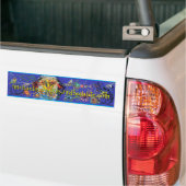michaelasamples.roodbel Bumpersticker (Op Truck)