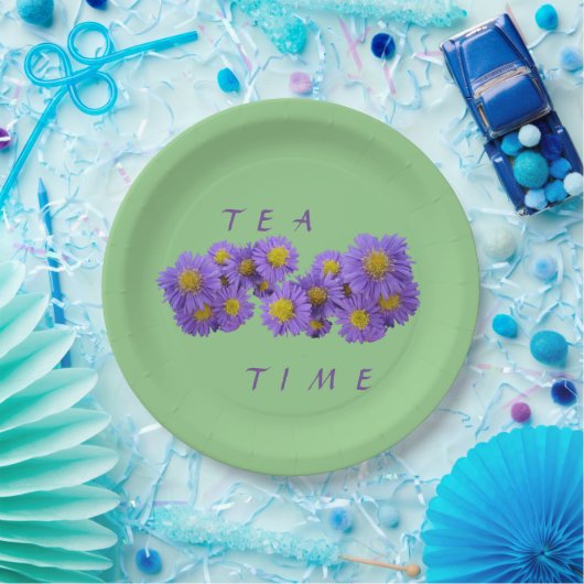 Michaelmas Daisy Cust. Bord Groenboek (Feest)