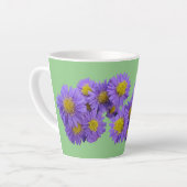 Michaelmas Daisy Cust. Green Latte Mok (Linkerhoek)