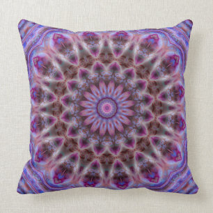 Michaelmas Daisy Luxe Mandala Kussen