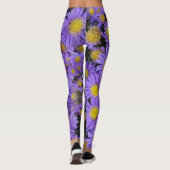 Michaelmas Daisy Motif Legging (Dos)