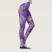 Michaelmas Daisy Motif Legging (Droite)