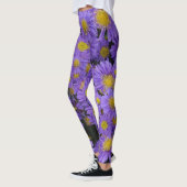 Michaelmas Daisy Patroon Legging (Links)