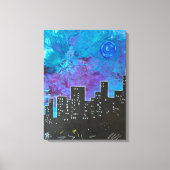 Michael's City Scape Canvas Afdruk (Voorkant)