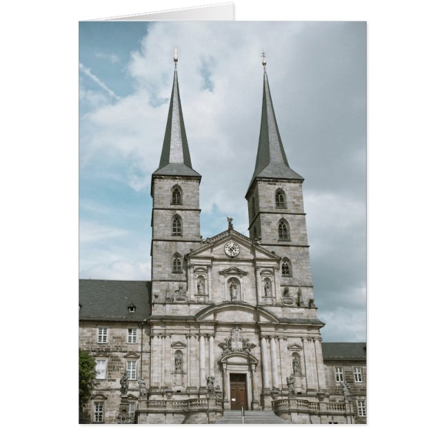 Michaelsberg Abbey in Bamberg (Voorkant)