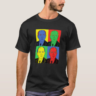 Michail Gorbatsjov Retro Pop Kunst Historisch T-sh T-shirt