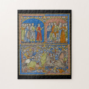 Michal's bruidsschat, een bloedige strijd legpuzzel